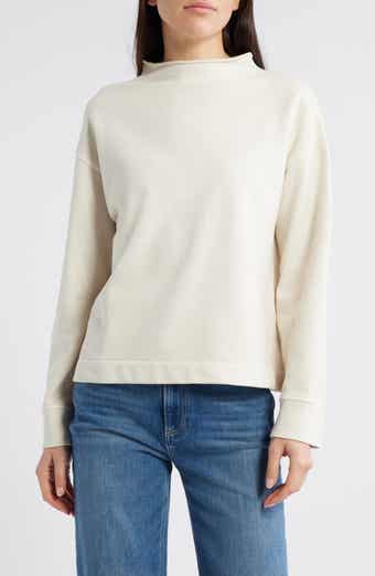 Madewell Funnel Neck Long Sleeve Sweatshirt