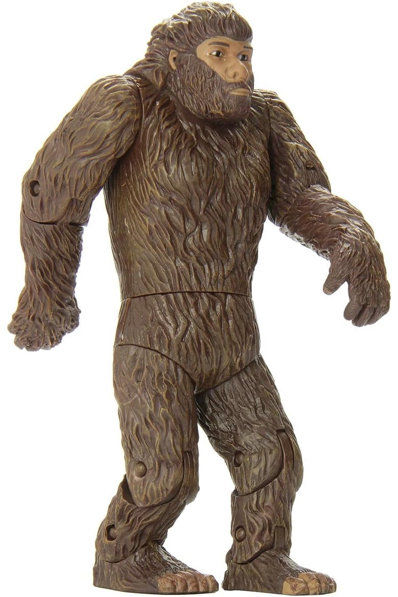 Archie Mcphee Bigfoot Action Figure, Main, color, Brown