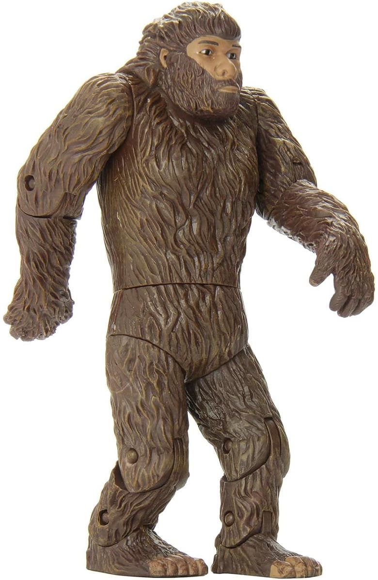Accoutrements Archie Mcphee Bigfoot Action Figure, Main, color, Brown