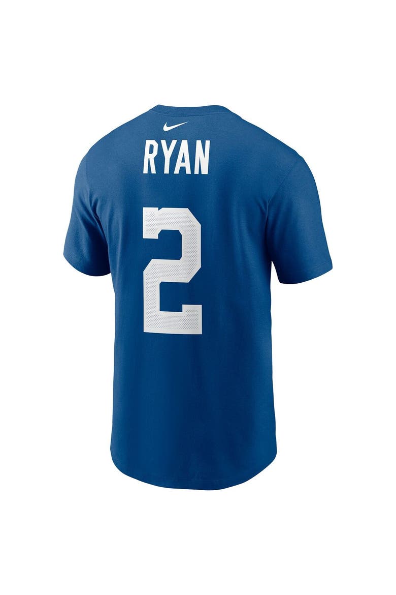 Men's Nike Matt Ryan Royal Indianapolis Colts Player Name & Number T-Shirt, Alternate, color, Royal