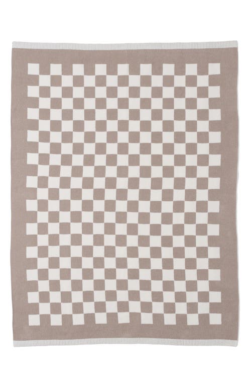 BAREFOOT DREAMS BAREFOOT DREAMS COZYCHIC™ CHECKERED COTTON BLEND THROW BLANKET 