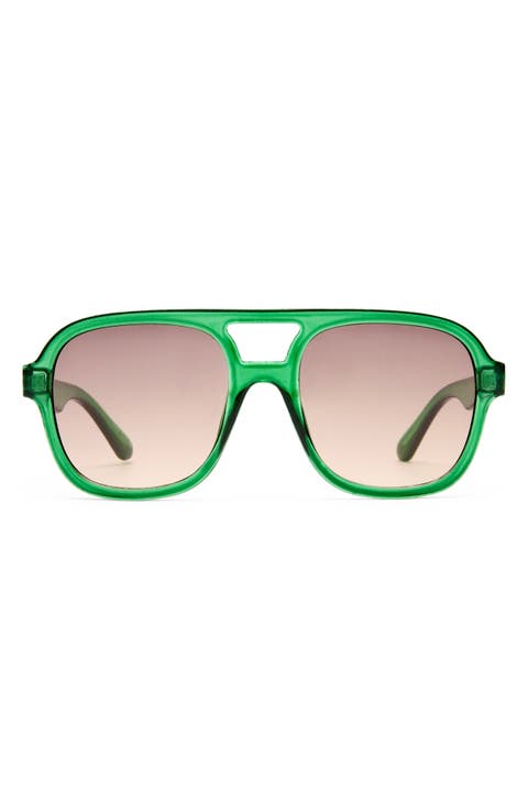 Women's Green Aviator Sunglasses | Nordstrom