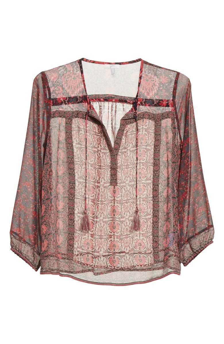 Joie Katja Silk Blouse, Alternate, color, 