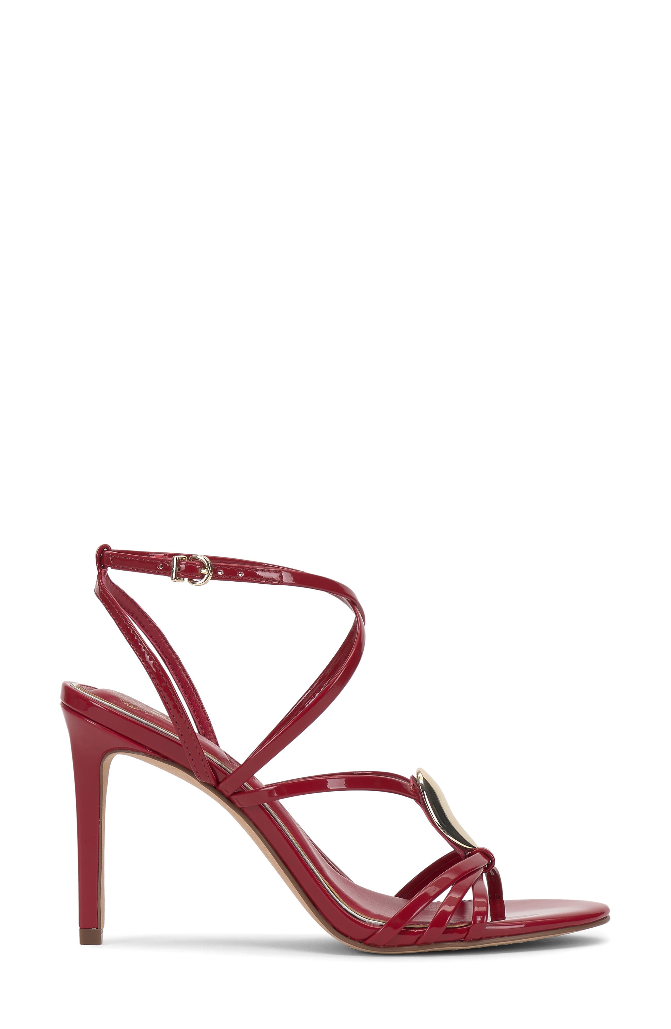 Vince Camuto Arlein Strappy Sandal, Alternate, color, Bright Flame