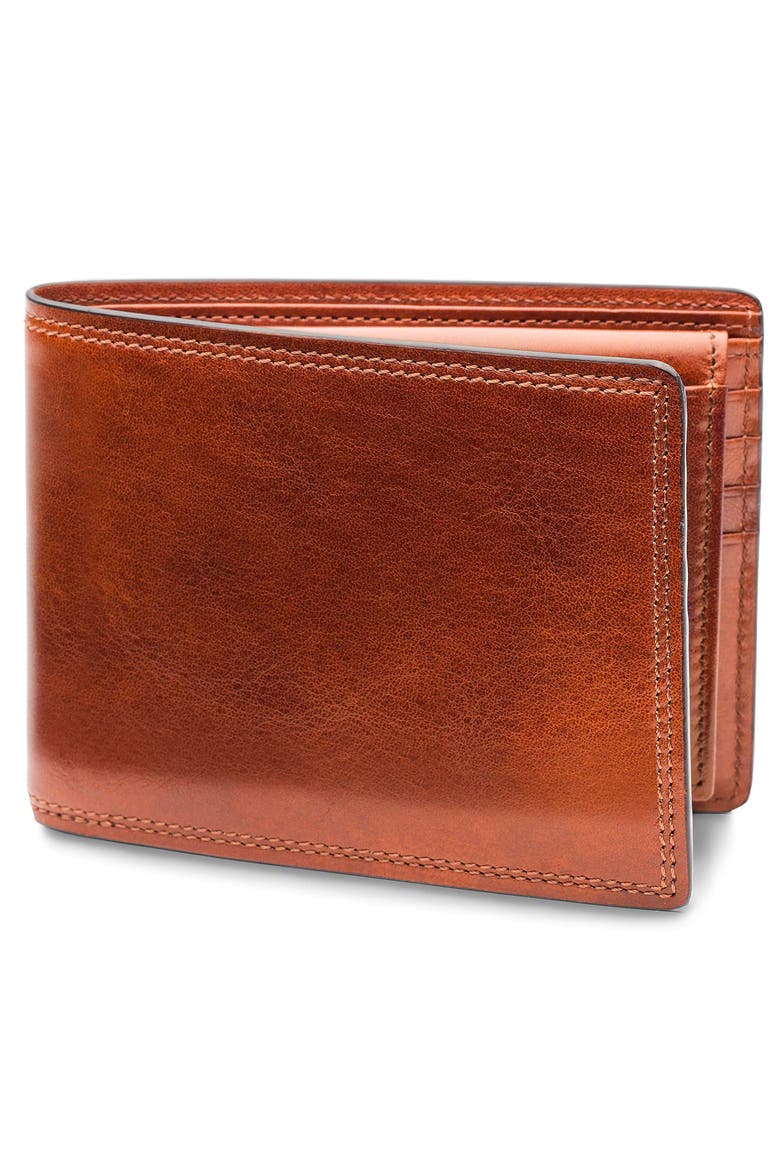 Dolce Credit Wallet with I.D. Passcase, Main, color, AMBER