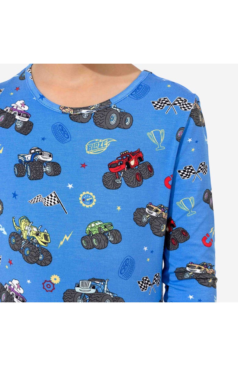 Bellabu Bear Kids' Blaze & Monster Set of 2 Piece Pajamas, Alternate, color, Blaze & Monster