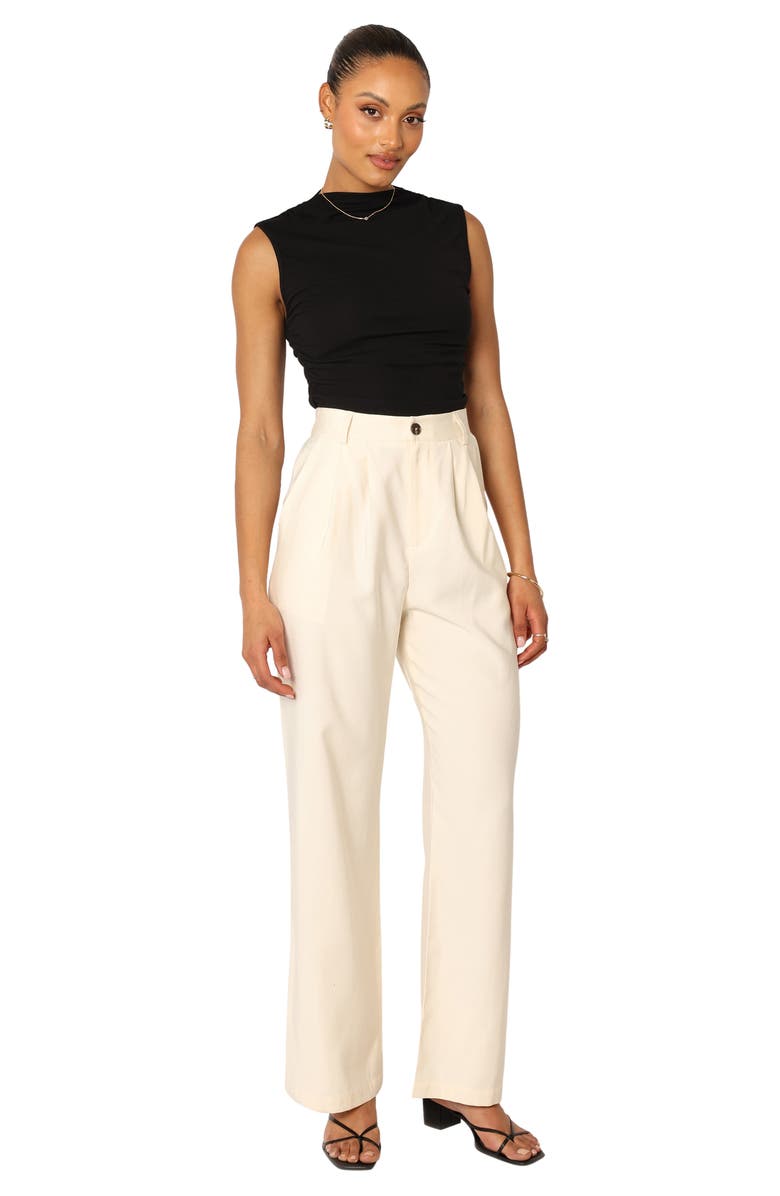 Petal & Pup Noelle High Waist Straight Leg Pants, Alternate, color, 