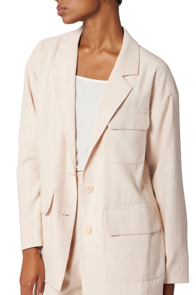 Aria Flap Patch Pocket Blazer, Alternate, color, SHIFTING SAND