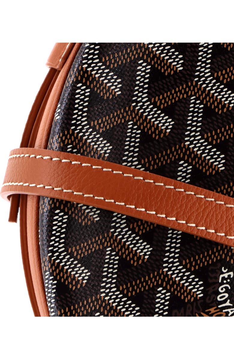 Pre-Owned Goyard Hirondelle Shoulder Bag Coated Canvas and Leather, Alternate, color, Brown