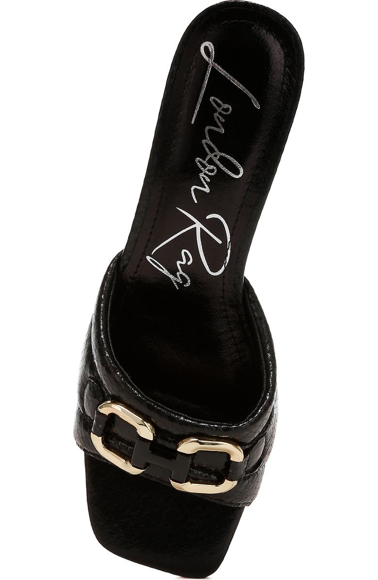 LONDON RAG Bellamy Mule Sandal, Alternate, color, Black