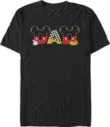 Mickey & Friends Men's Mickey & Friends Dad Mice Pattern Graphic T-Shirt