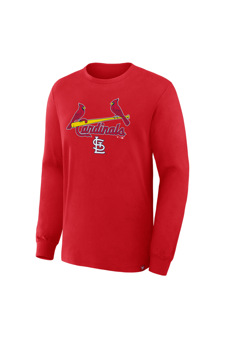 Men's Fanatics Red St. Louis Cardinals Lock-Up Legacy Long Sleeve T-Shirt, Alternate, color, Red