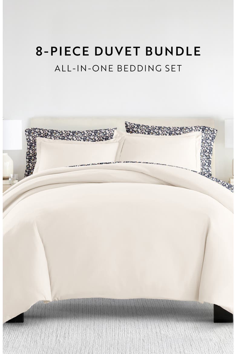 Bundle Duvet Set, Alternate, color, IVORY