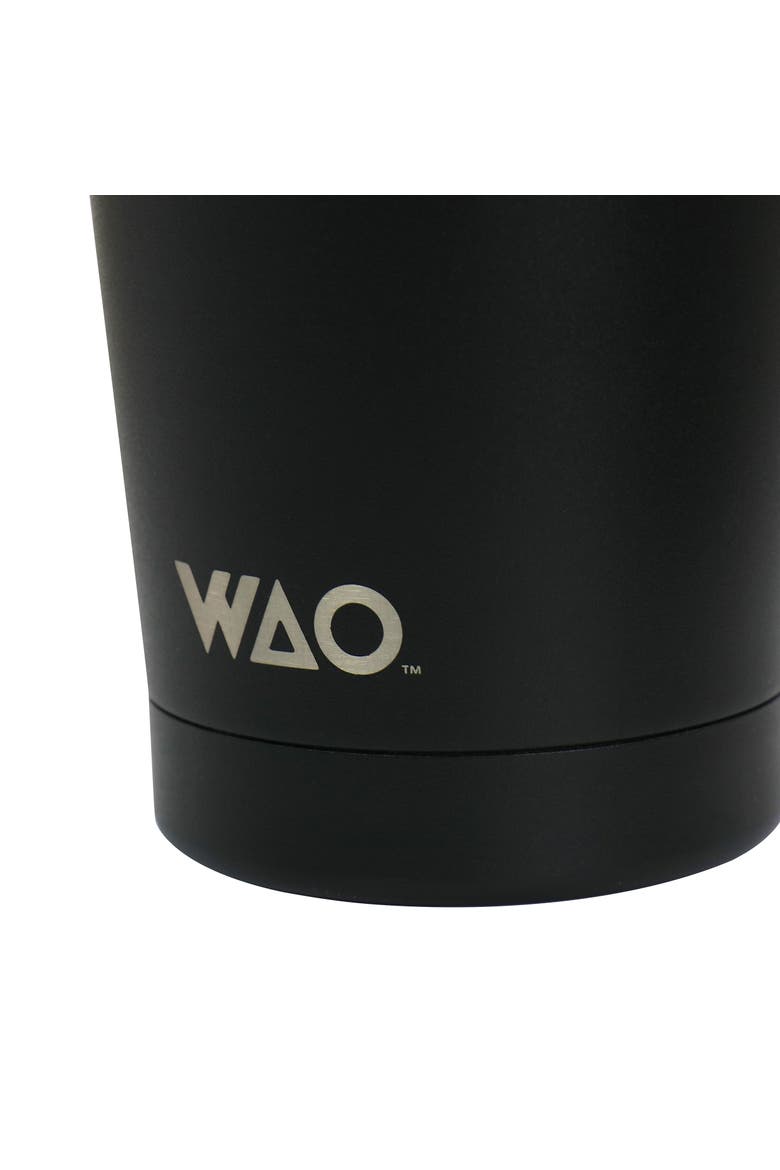 18oz  Thermal Tumbler with Acrylic Lid, Alternate, color, Matte Black