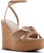 ALDO Tainah Ankle Strap Platform Wedge Sandal