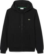 Lacoste Lightweight Cotton Fleece Zip Hoodie