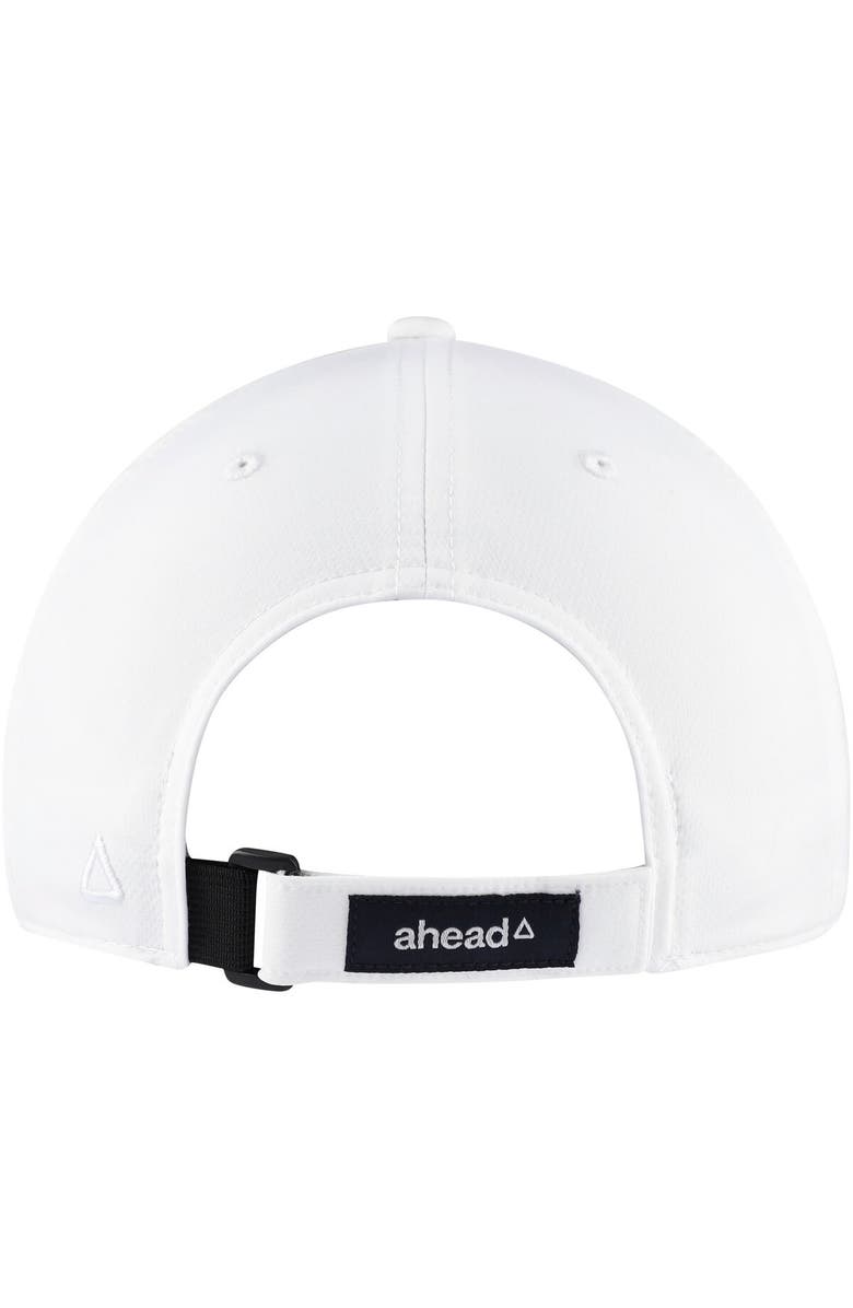 AHEAD Men's Ahead White Genesis Invitational Stratus Structured Ultimate Fit Adjustable Hat, Alternate, color, White