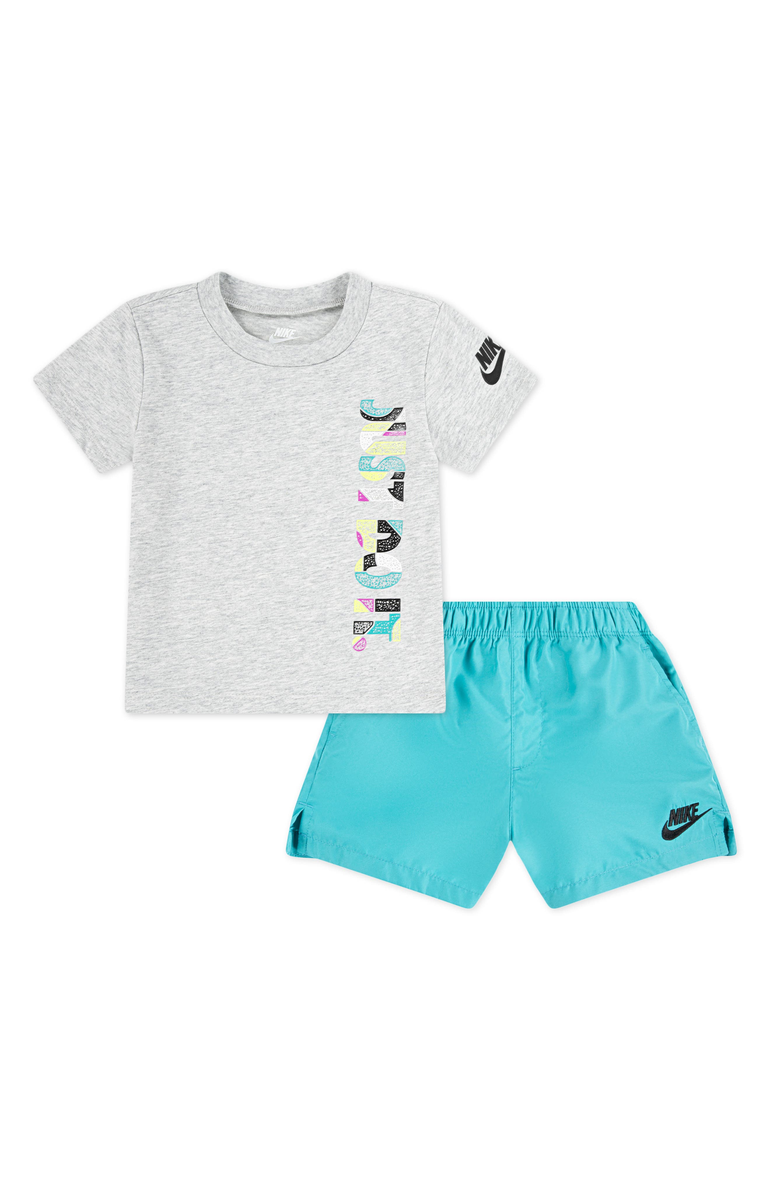Nike Logo Graphic T-Shirt & Shorts