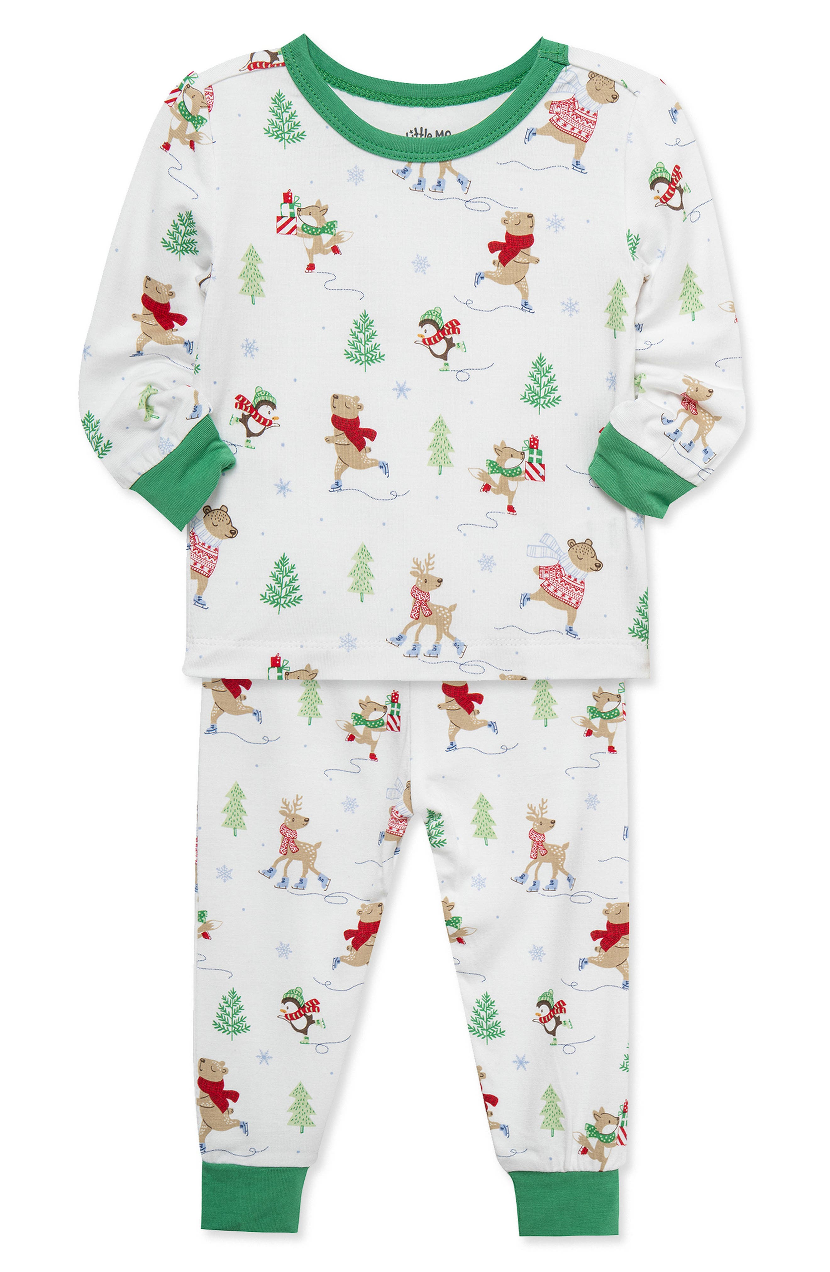 Little Me Kids' Arctic Friends Fitted Pajamas | Nordstromrack