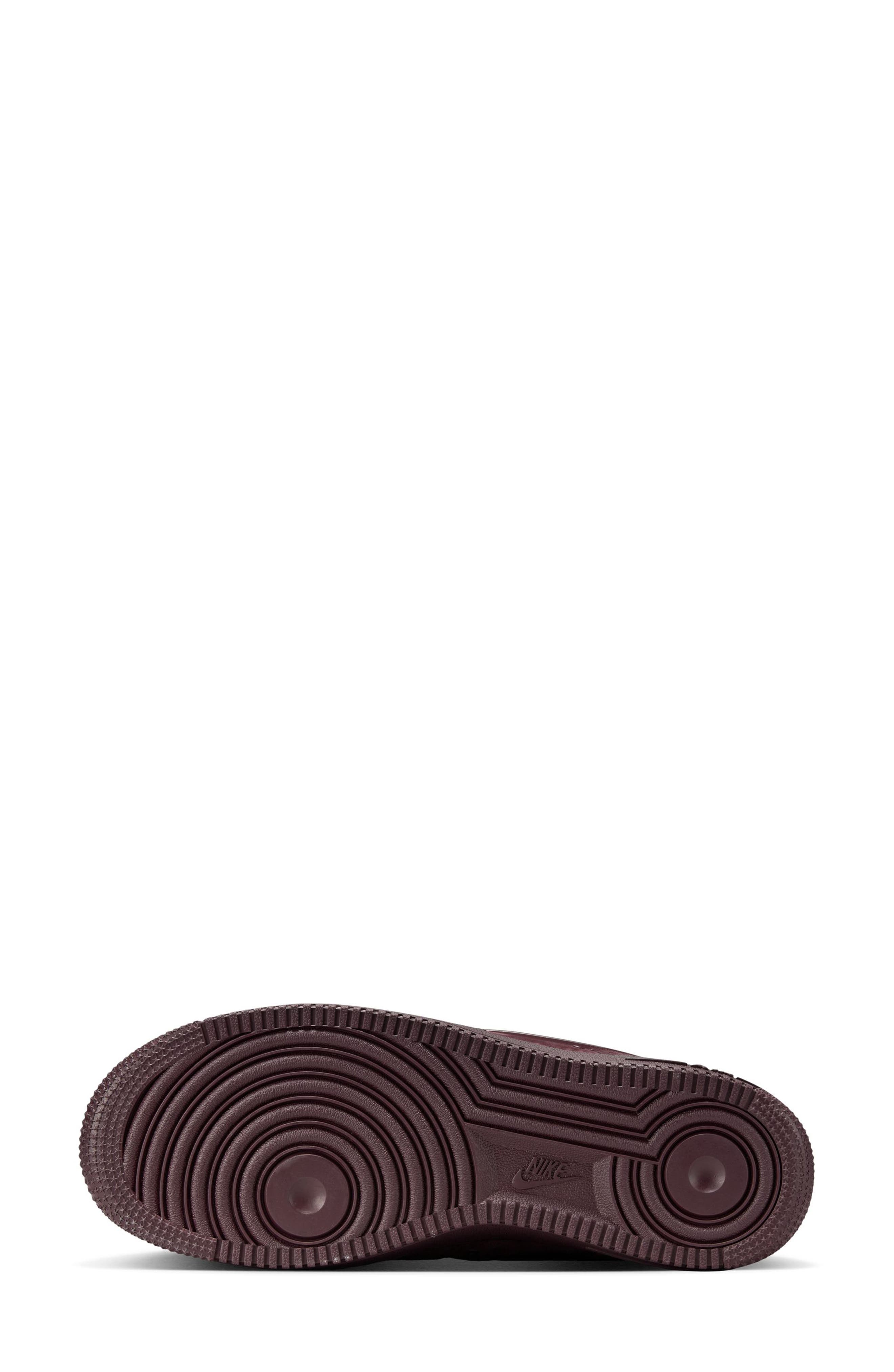 Nike Air Force 1 '07 Basketball Sneaker, Alternate, color, Burgundy Crush/ Black