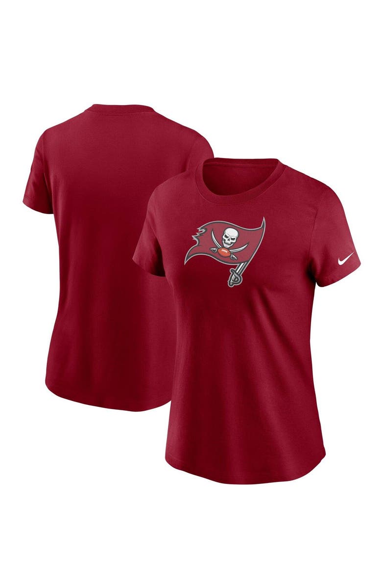 Nike Women's Nike Red Tampa Bay Buccaneers Logo Essential T-Shirt, Main, color, 