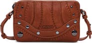 Desigual Medium Embroidered Faux Leather Convertible Wallet
