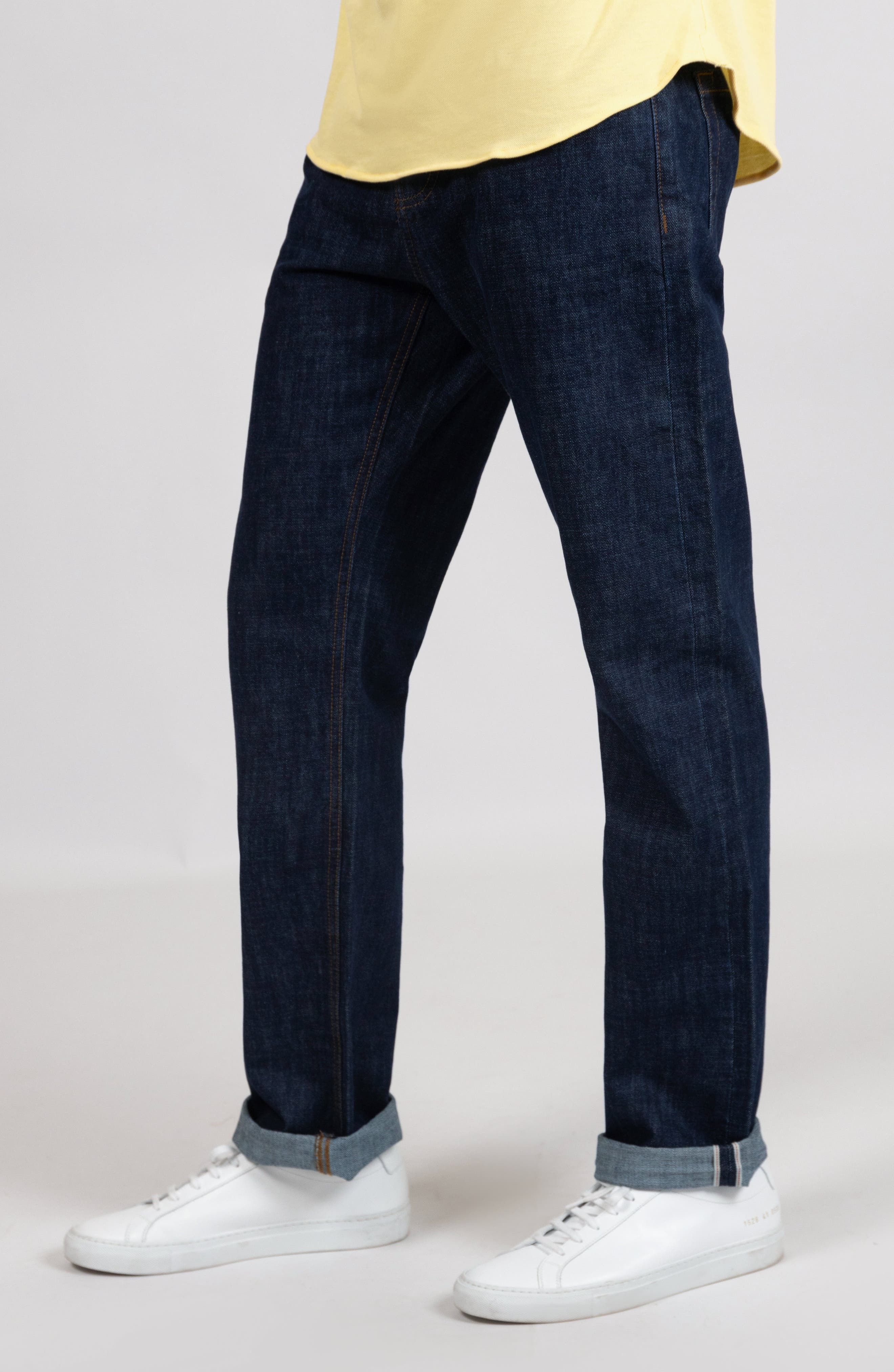 Slim Straight Selvedge Stud Jeans - image 2