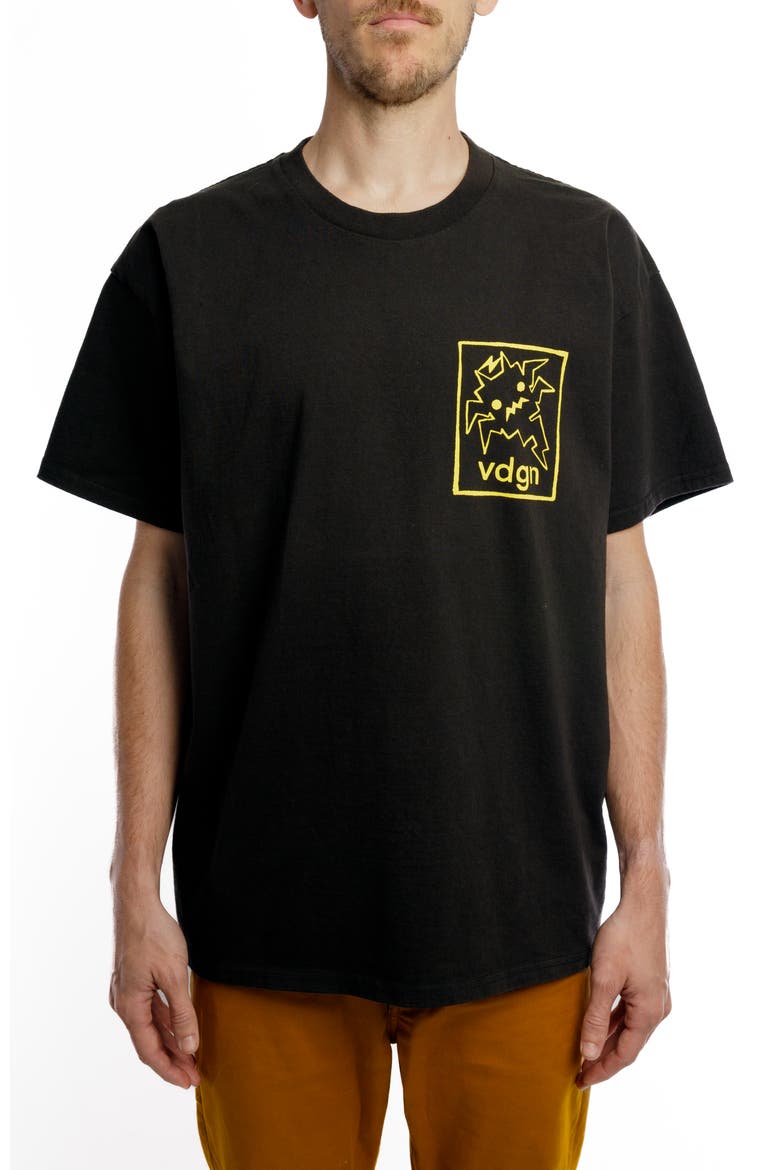 Working Out The Bugs Heavyweight Tee, Main, color, Black