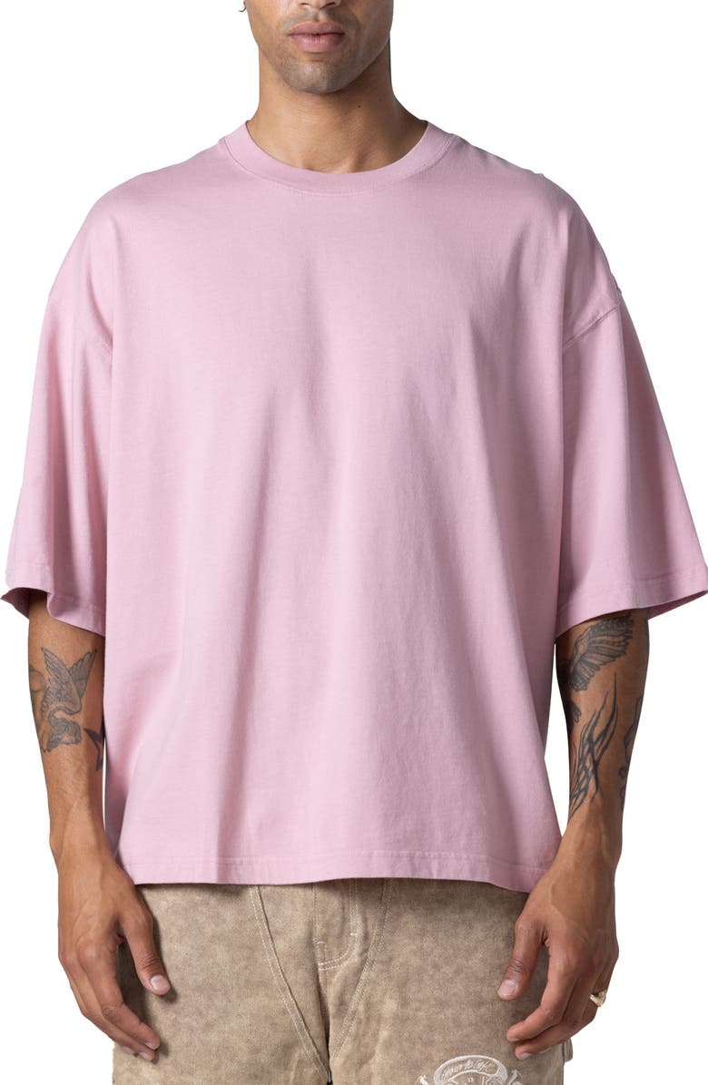 HONOR THE GIFT Crest Logo Embroidered Box T-Shirt, Main, color,