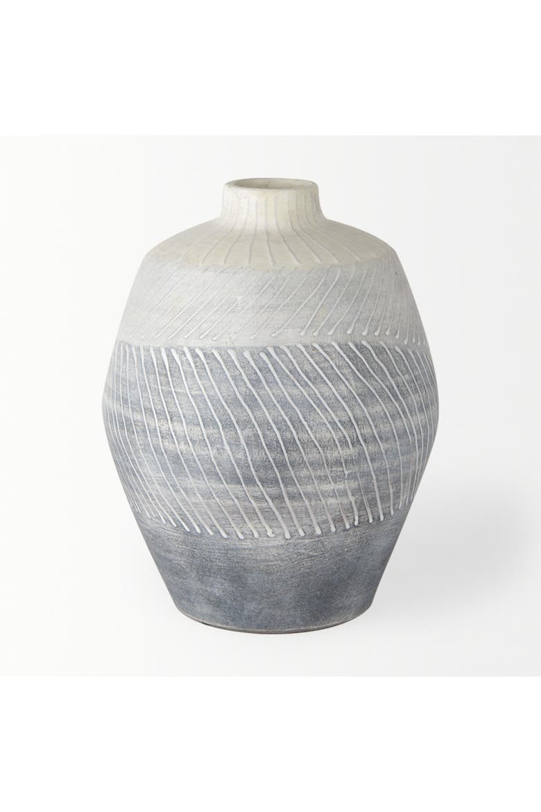 Blume Textured Vase, Alternate, color, Grey