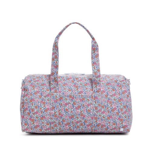 Trvl Design Garden Floral Duffel In Pink