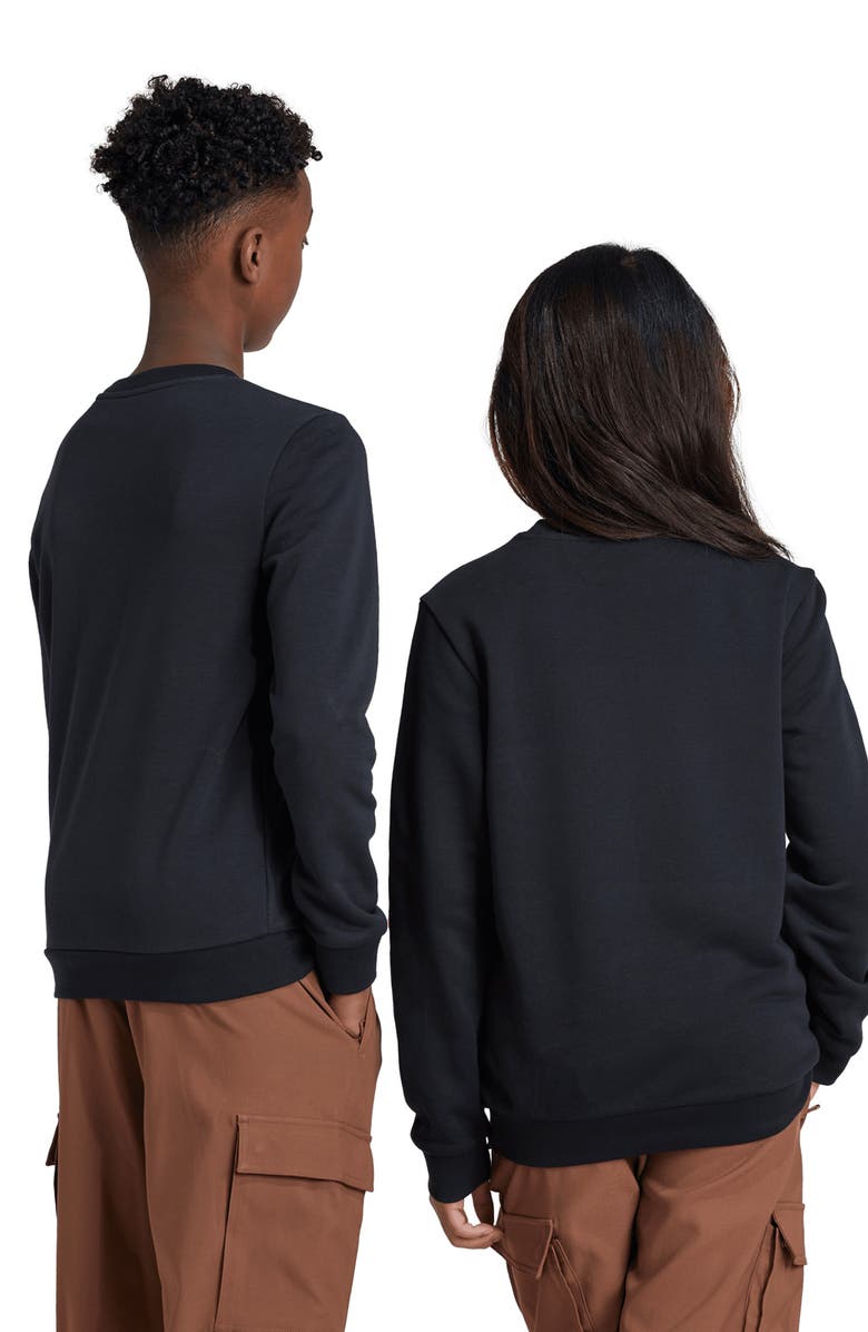 adidas Kids' Trefoil Graphic Sweatshirt, Alternate, color, 