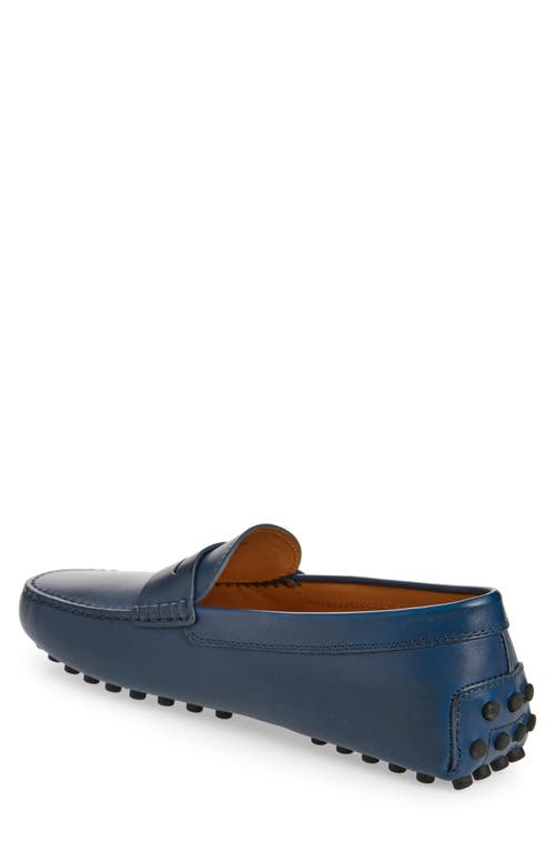 Tod's Loafers In Blu Tuareg