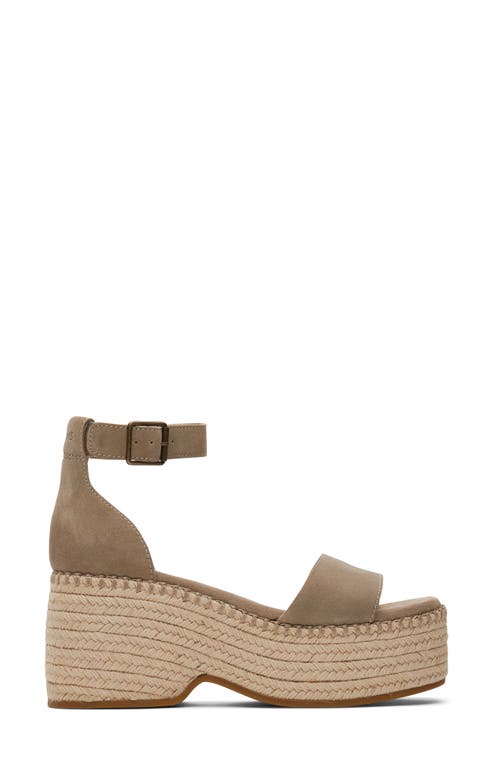 TOMS TOMS LAILA ESPADRILLE PLATFORM SANDAL
