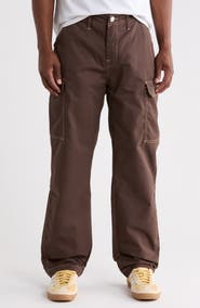True Religion Straight Leg Contrast Stitch Cargo Pants