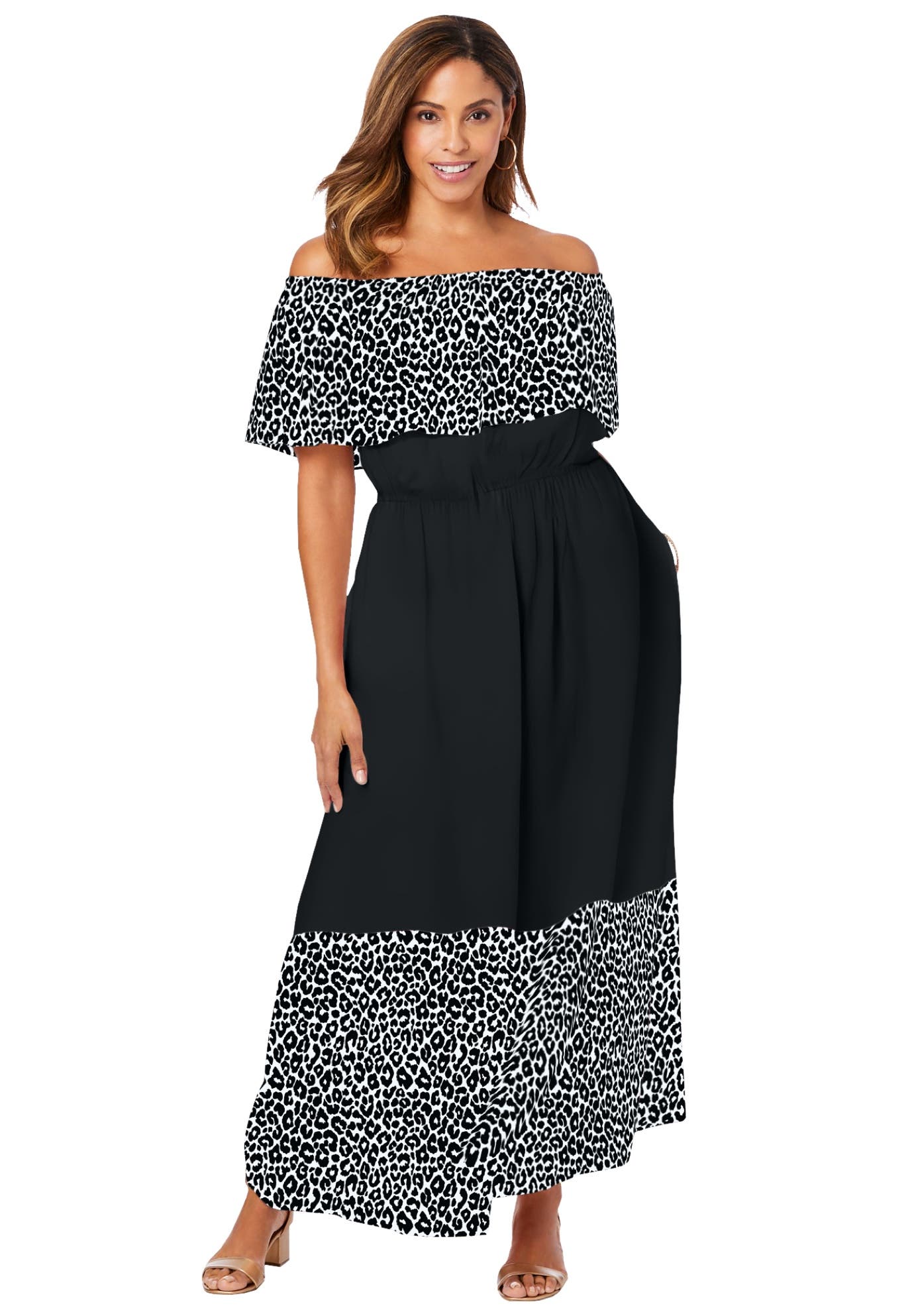 selected BLACK WHITE CHEETAH