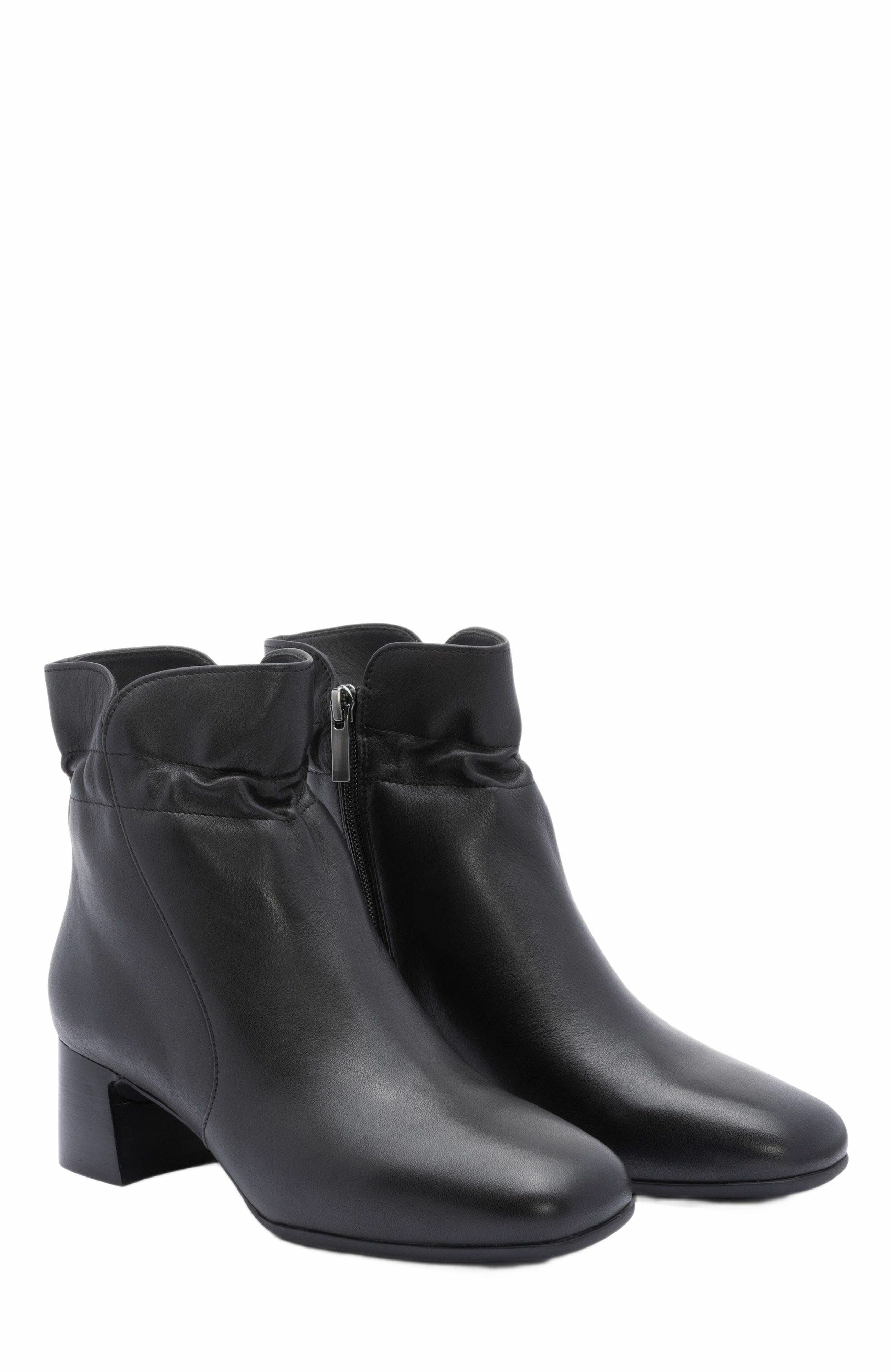 ABEO Avenue Mid Boot, Alternate, color, Black Nappa - Regular