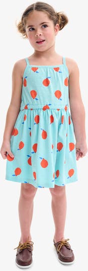 Kids Sundress In Citrus Burst