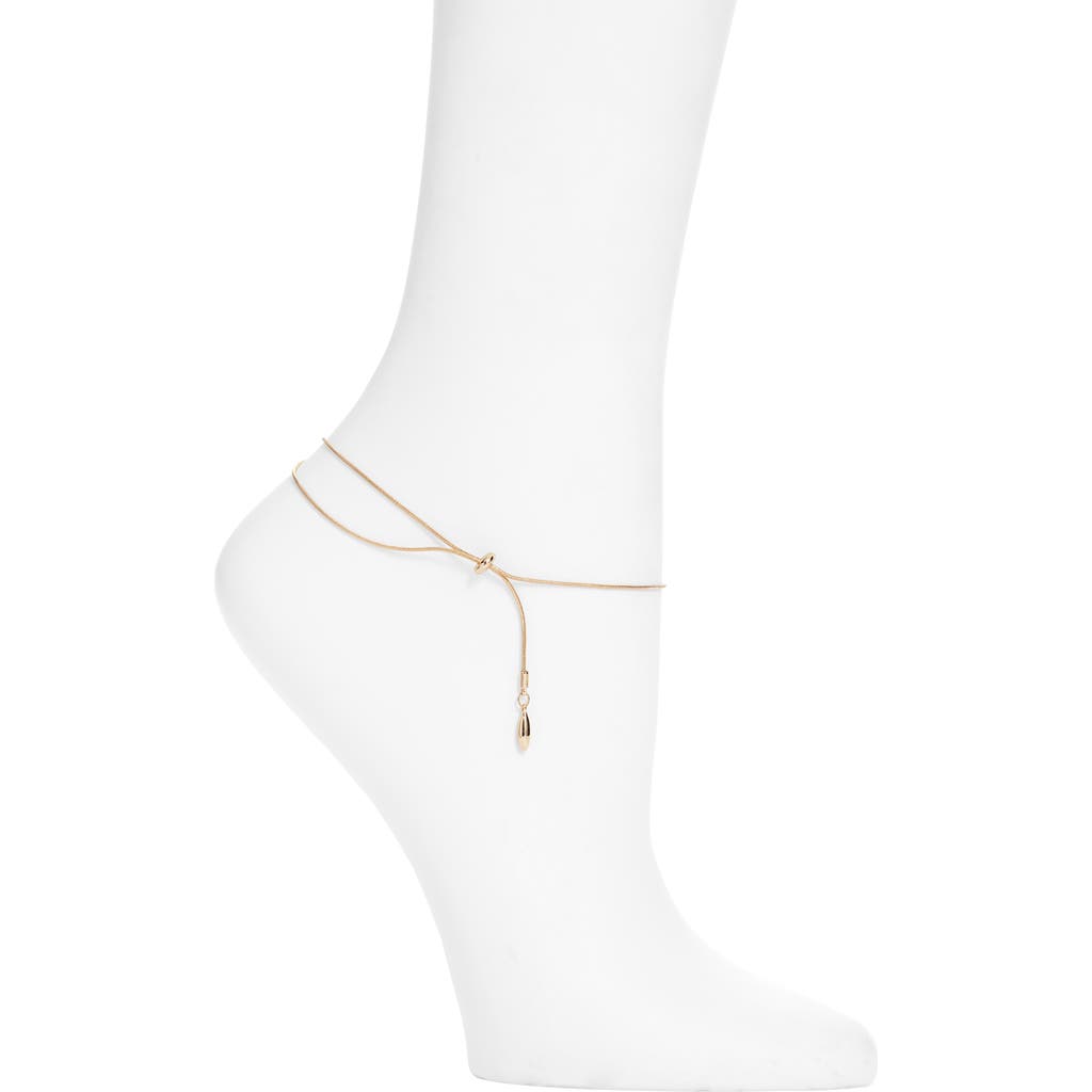 Open Edit Draped Chain Anklet