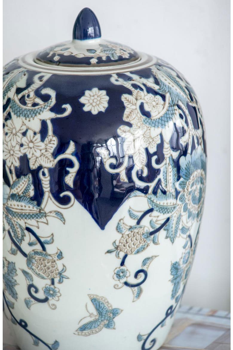 Bryn Lidded Jar, Alternate, color, BLUE