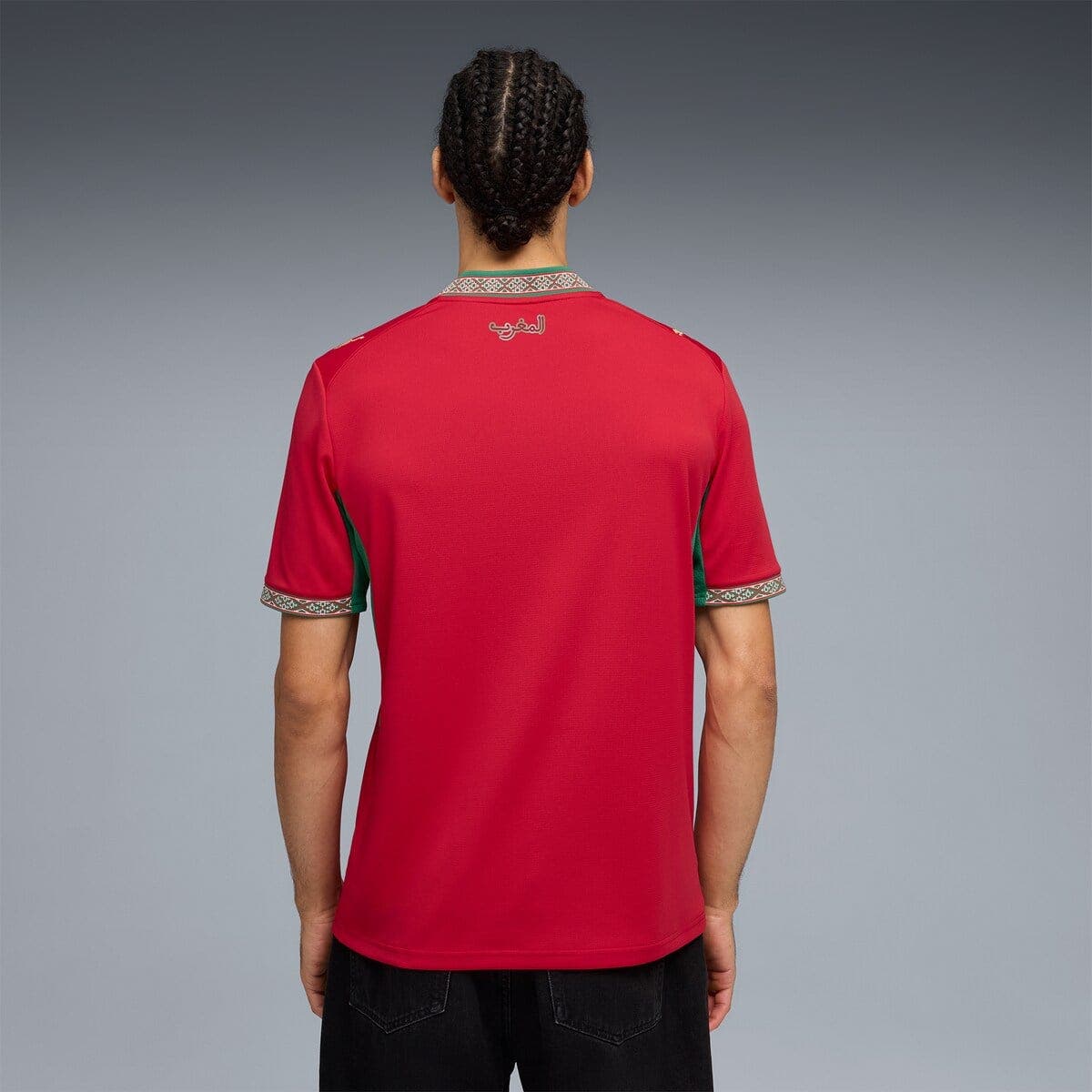 Men's Puma Red Morocco National Team 2026 Home Replica Jersey (Men