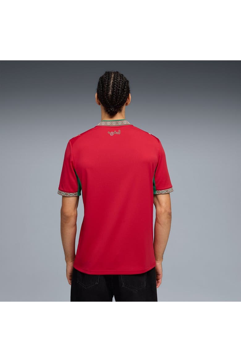 Men's Puma  Red Morocco National Team 2026 Home Replica Jersey, Alternate, color, Red