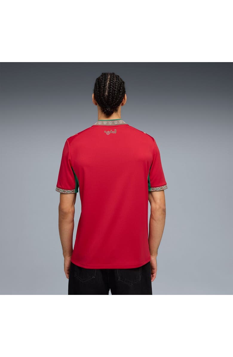 PUMA Men's Puma  Red Morocco National Team 2026 Home Replica Jersey, Alternate, color, Red