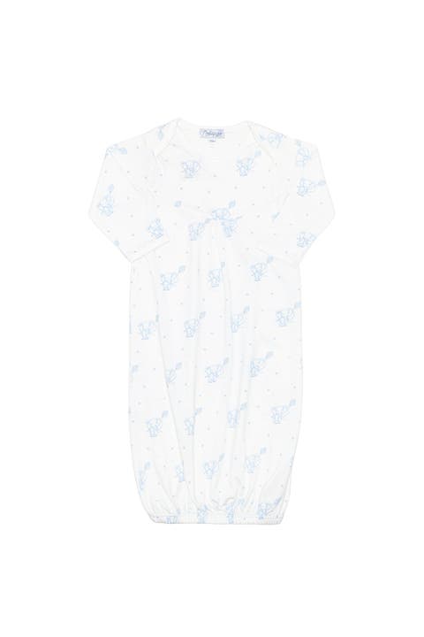 Blue Elephant Gown - Baby