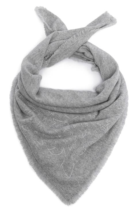 Stevie Strass Western Cashmere Scarf
