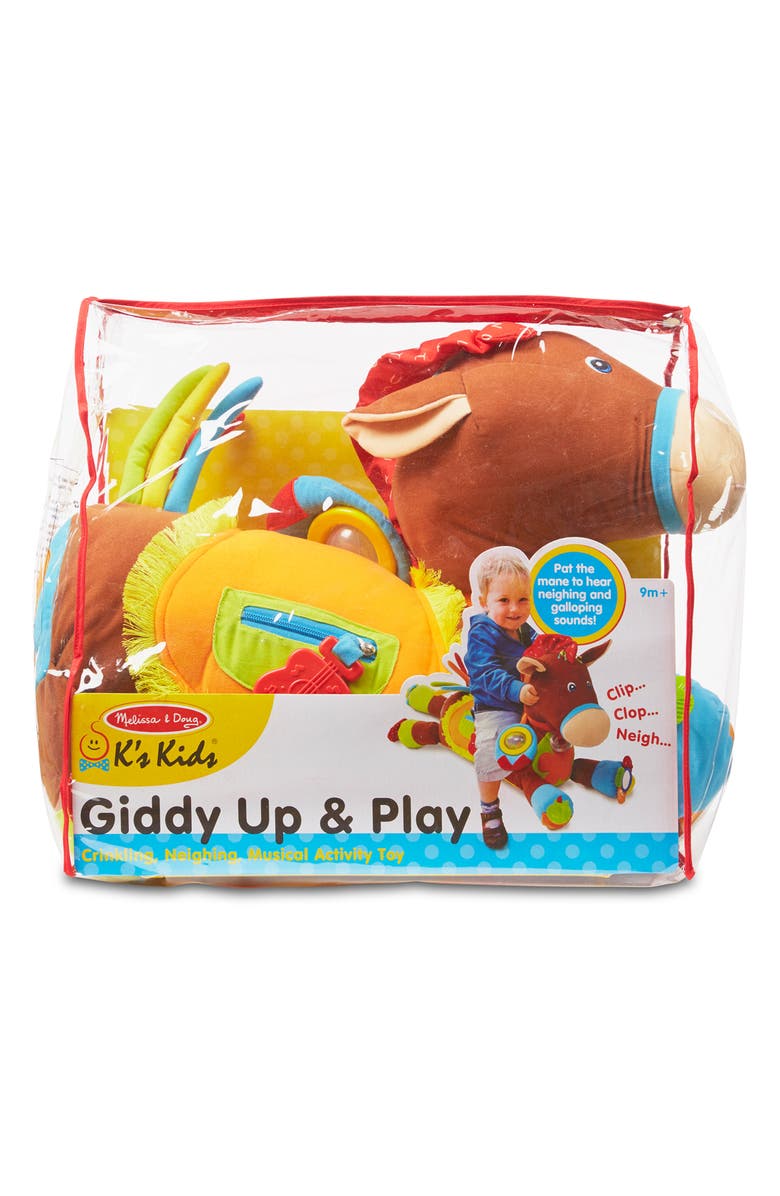 Melissa & Doug 'Giddy Up & Play' Activity Horse, Main, color, 