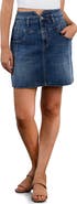 Wash Lab Denim Penelope Denim Miniskirt