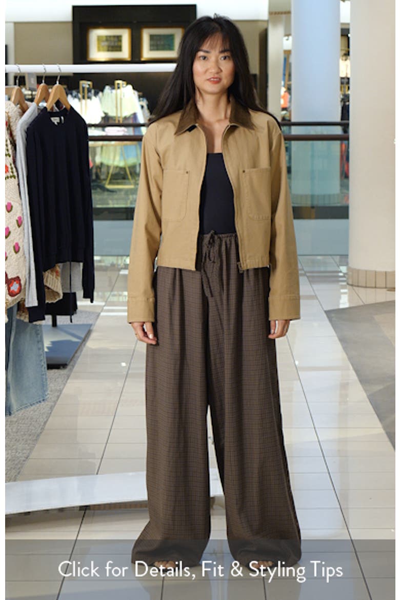 Bungala Drawstring Wide Leg Pants video
