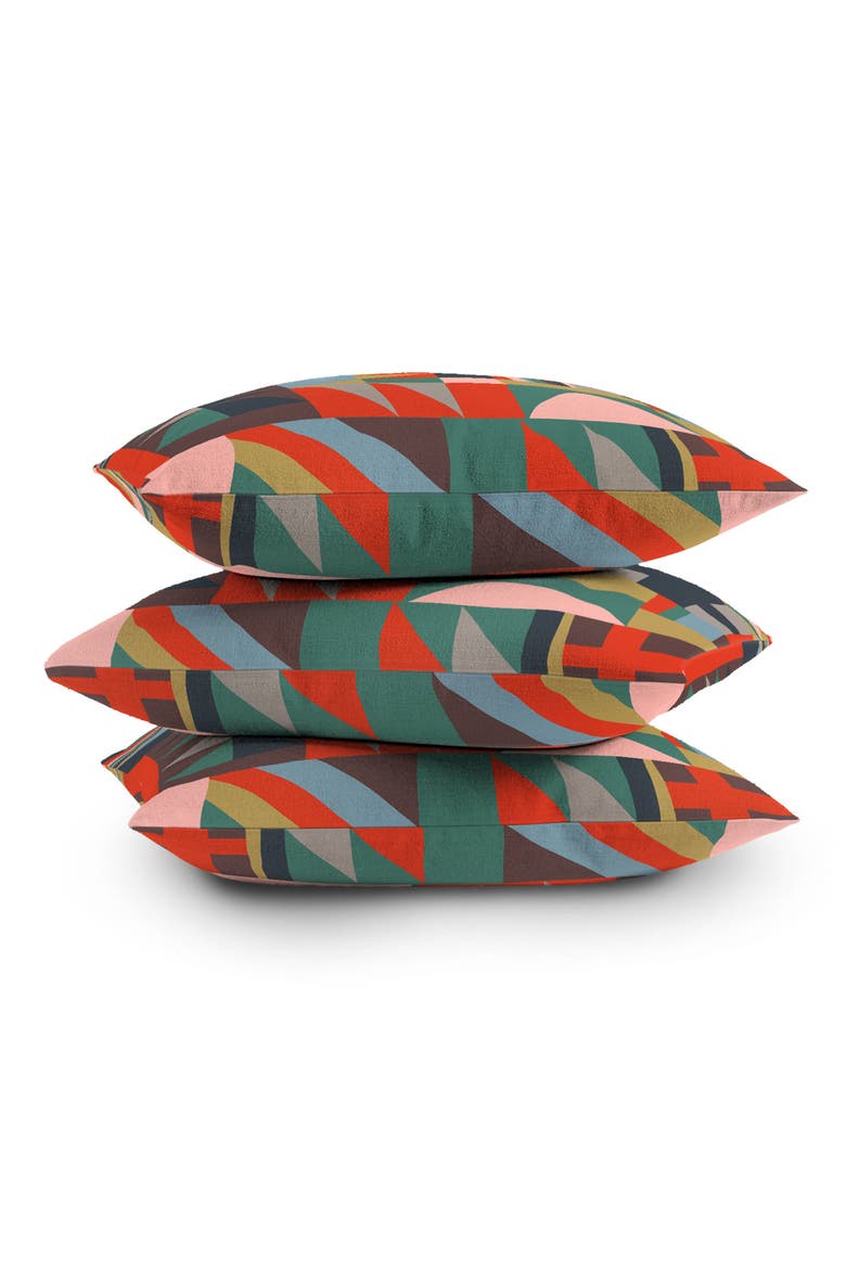 Modern Love Warm Accent Pillow, Alternate, color, MULTI