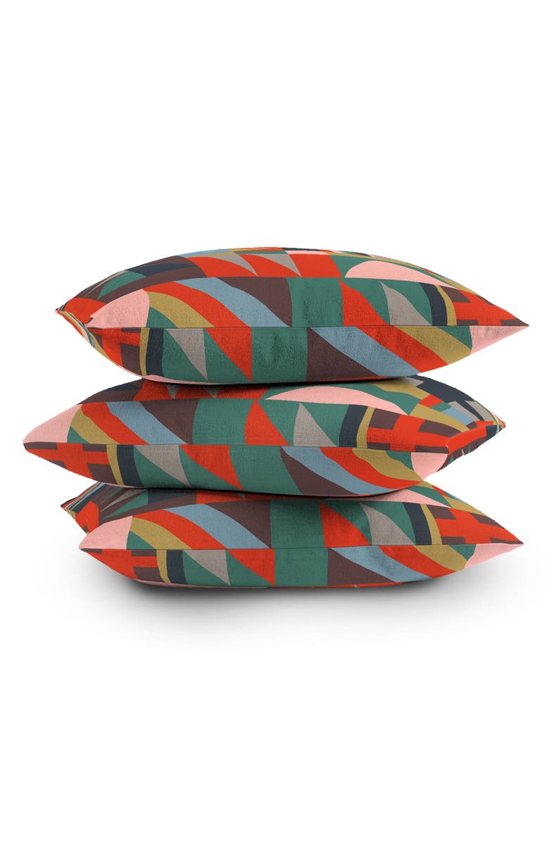 Deny Designs Modern Love Warm Accent Pillow, Alternate, color, Multi